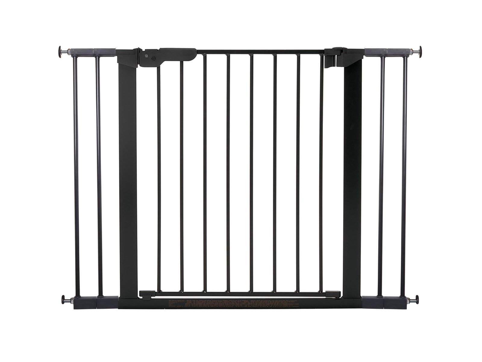 BabyDan Premier Safety Gate with 4 Extensions Black 99-106.3 cm