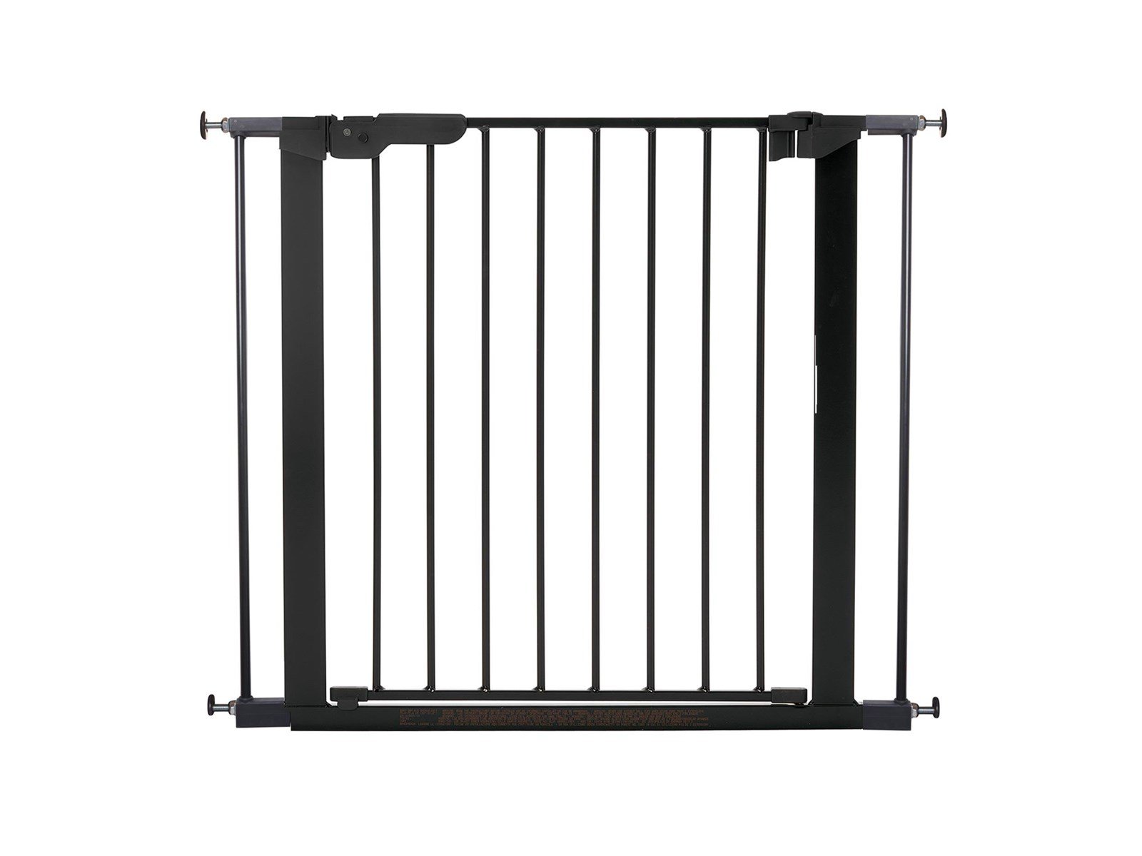 BabyDan Premier Safety Gate with 2 Extensions Black 86-93.3 cm