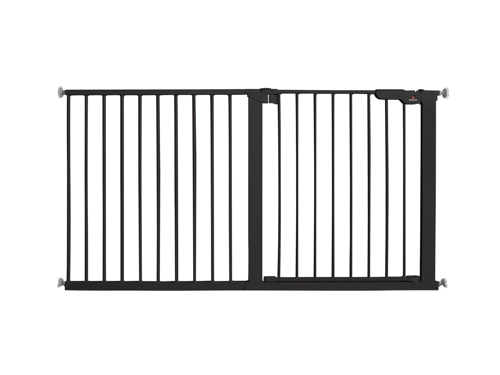 BabyDan Premier Safety Gate Extra Wide Black 139-144.8 cm