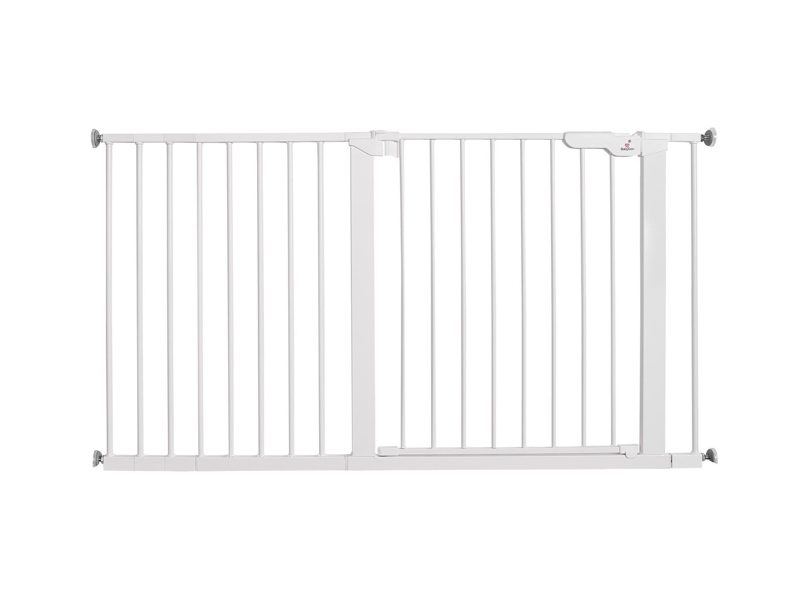 BabyDan Premier Safety Gate Extra Wide White 132.5-138.7 cm