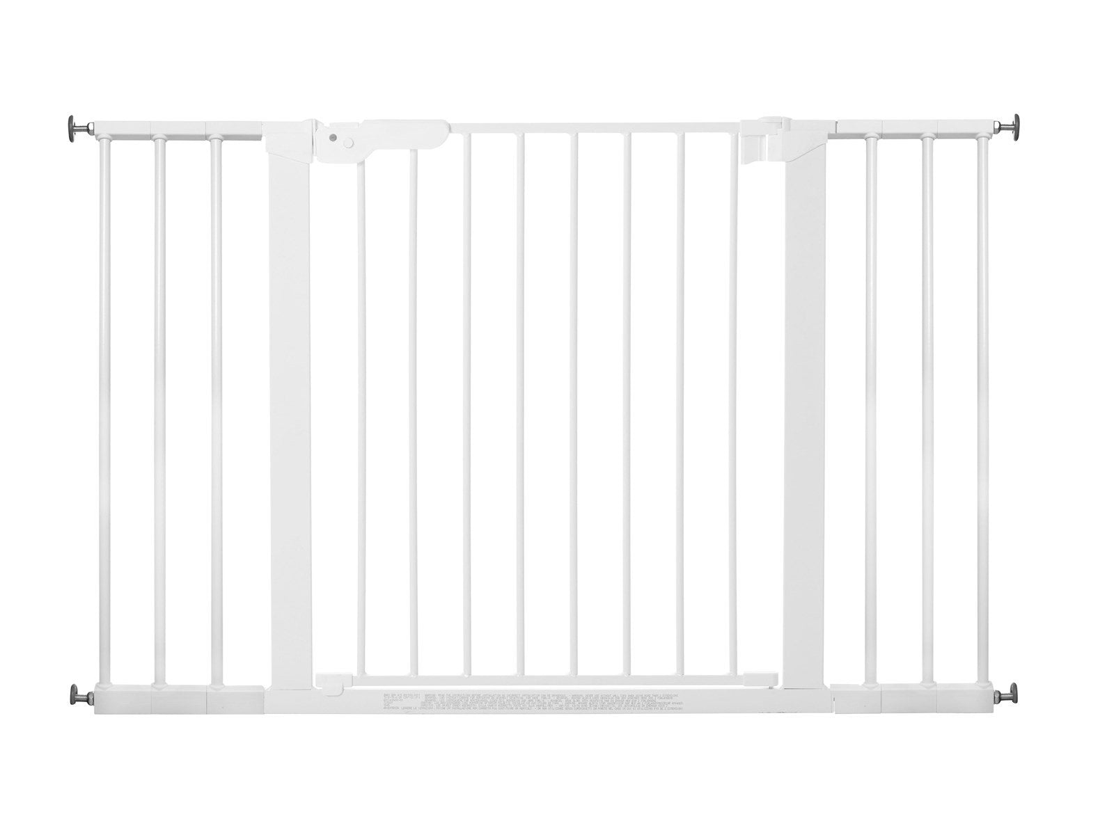 BabyDan Premier Safety Gate with 6 Extensions White 112-119.3 cm