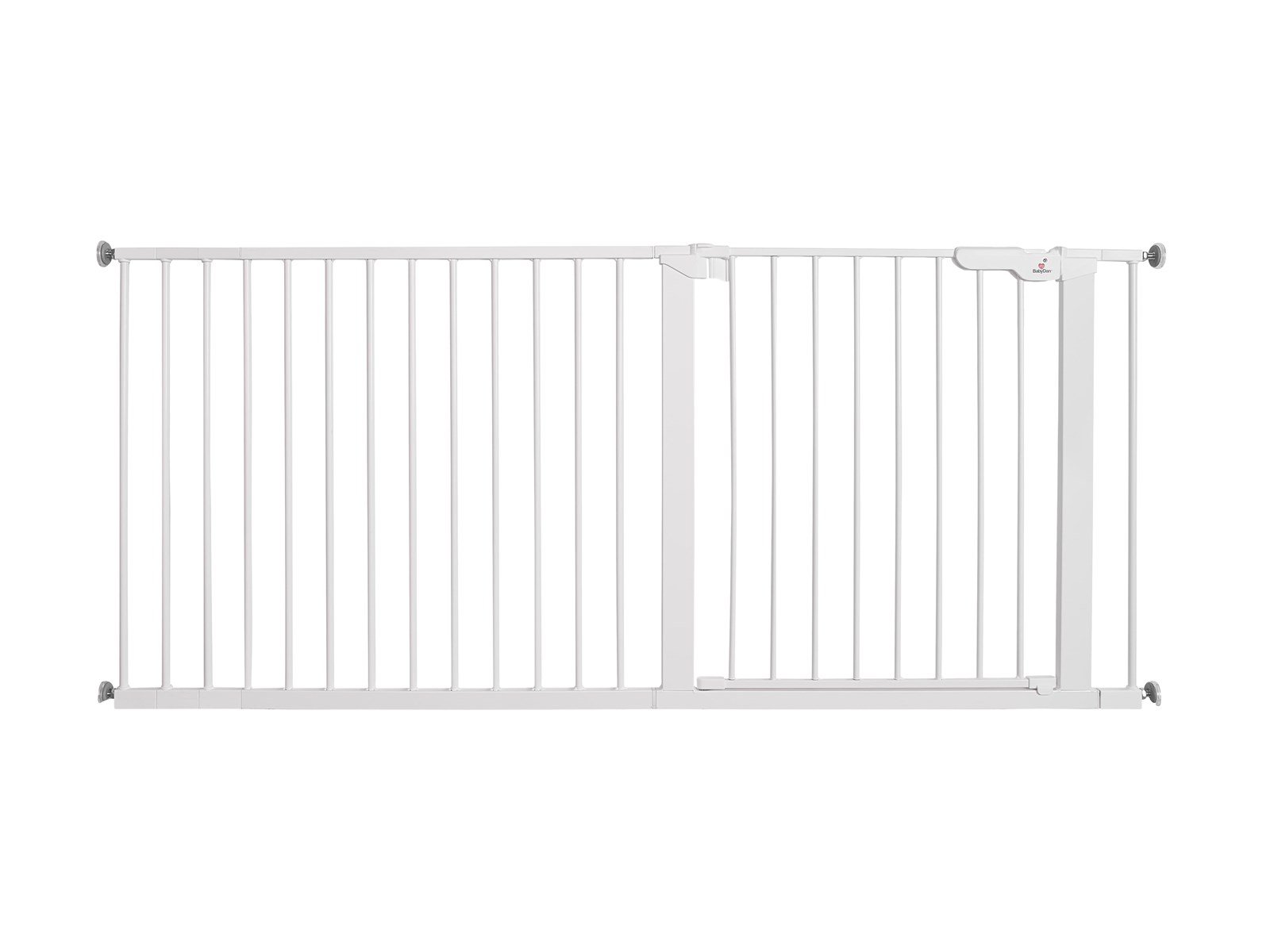 BabyDan Premier Safety Gate Extra Wide White 164.9-171.2 cm