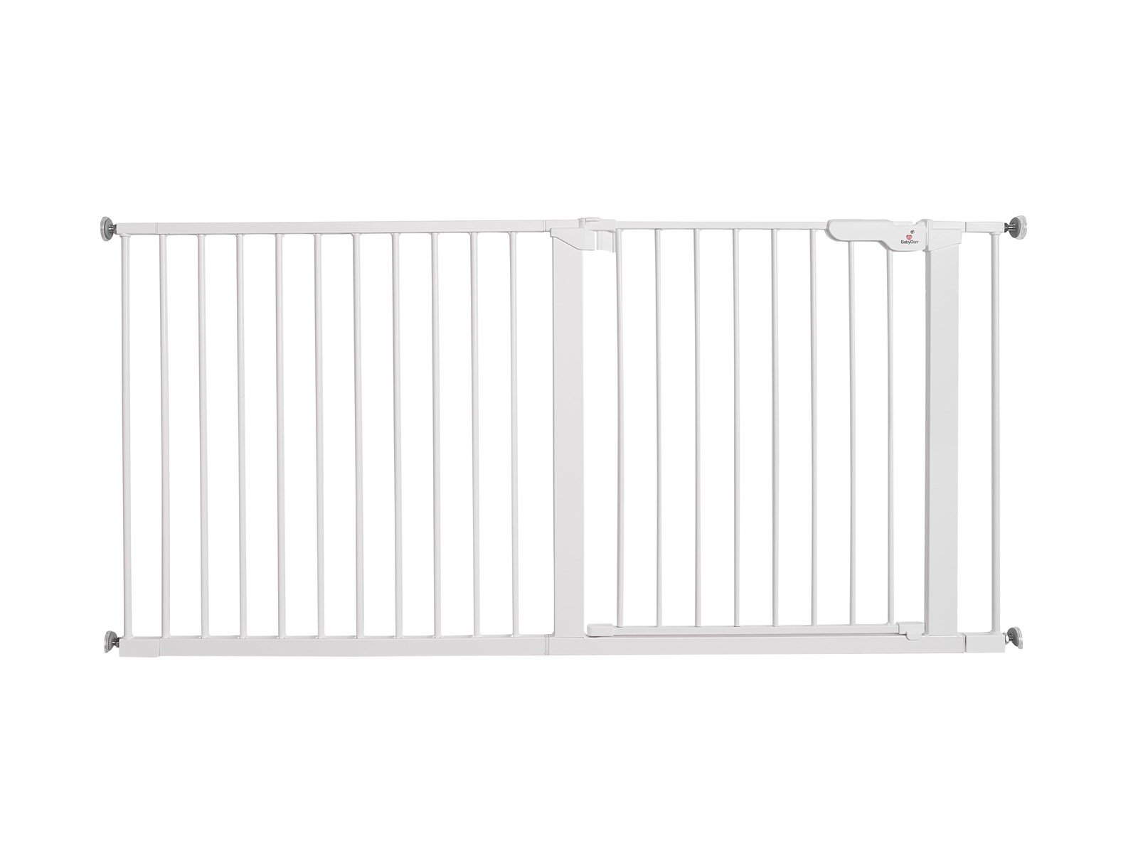 BabyDan Premier Safety Gate Extra Wide White 151.8-158 cm