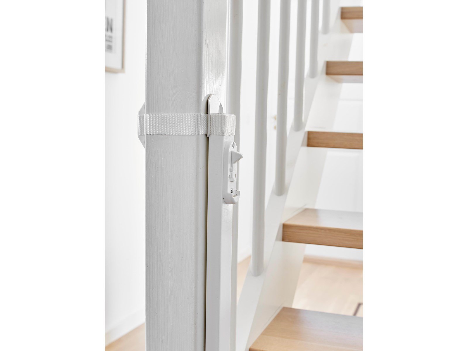 BabyDan Sicherheitsgitter Treppenadapter - Weiß