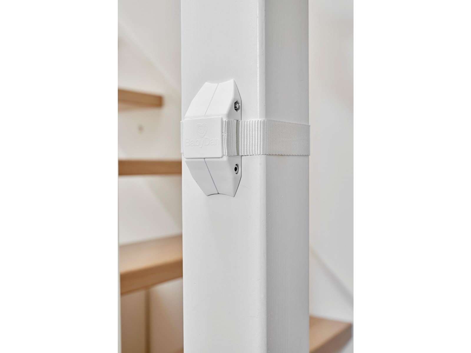 BabyDan Sicherheitsgitter Treppenadapter - Weiß