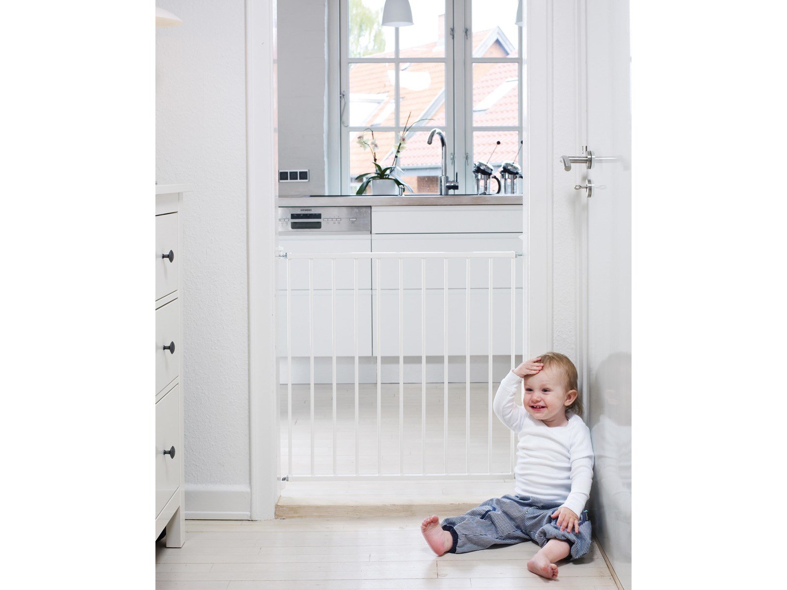 BabyDan No Trip Safety Gate Metal 78 cm/30