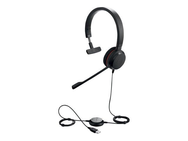 Jabra Evolve 20 UC Mono Headset On-Ear