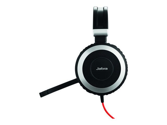 Jabra Evolve 80 MS Stereo Headset Over-Ear
