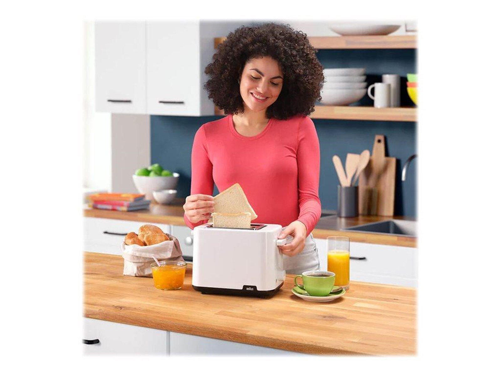 Braun Toaster Breakfast1 HT 1010 WH