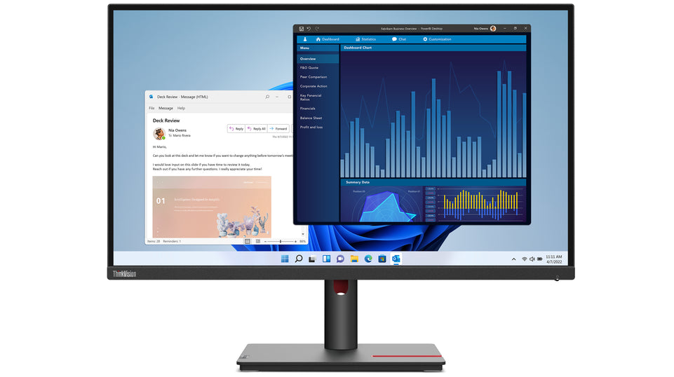 Lenovo ThinkVision T27p-30  (27")   UHD  HDMI/DP/USB-C/DOC