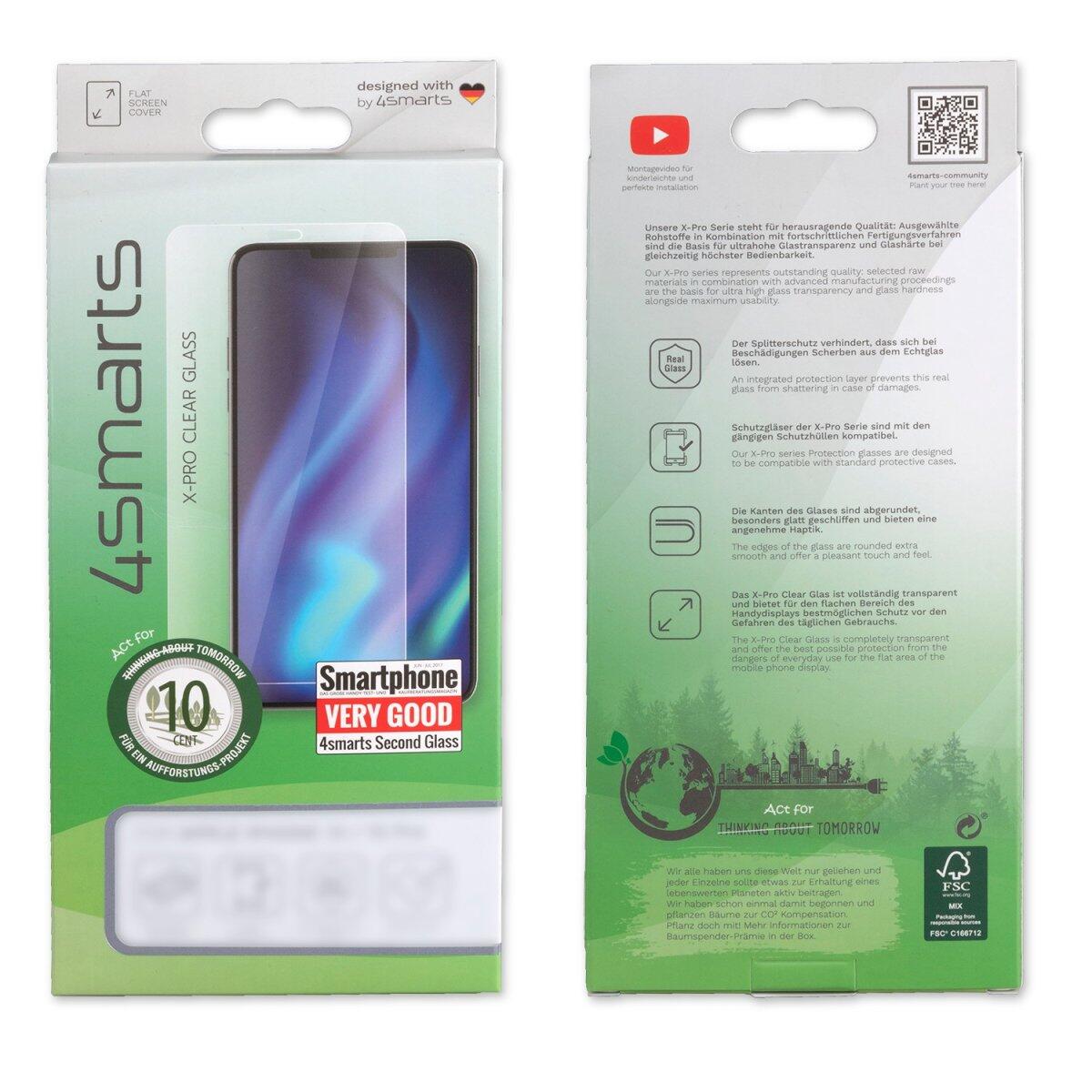 4smarts Second Glass X-Pro Clear für Apple iPhone SE3 / SE2 / 8 / 7 mit Montagerahmen