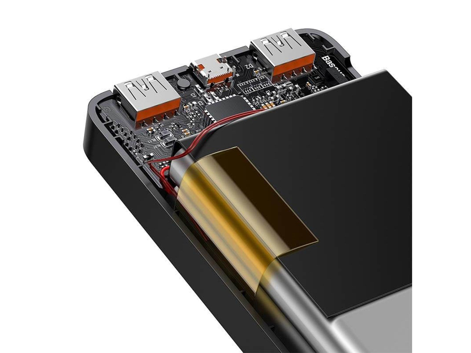 Baseus Bipow 20000mAh 20W - Black Powerbank (Akku) - schwarz - 20000 mAh