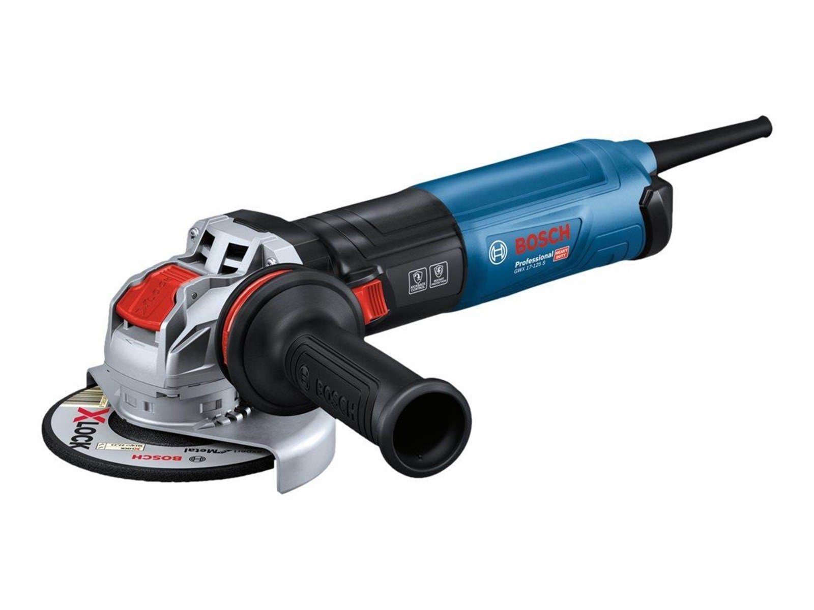 Bosch Professional GWX 17-125 S PROFESSIONAL ANGLE GRINDER WITH X-LOCK