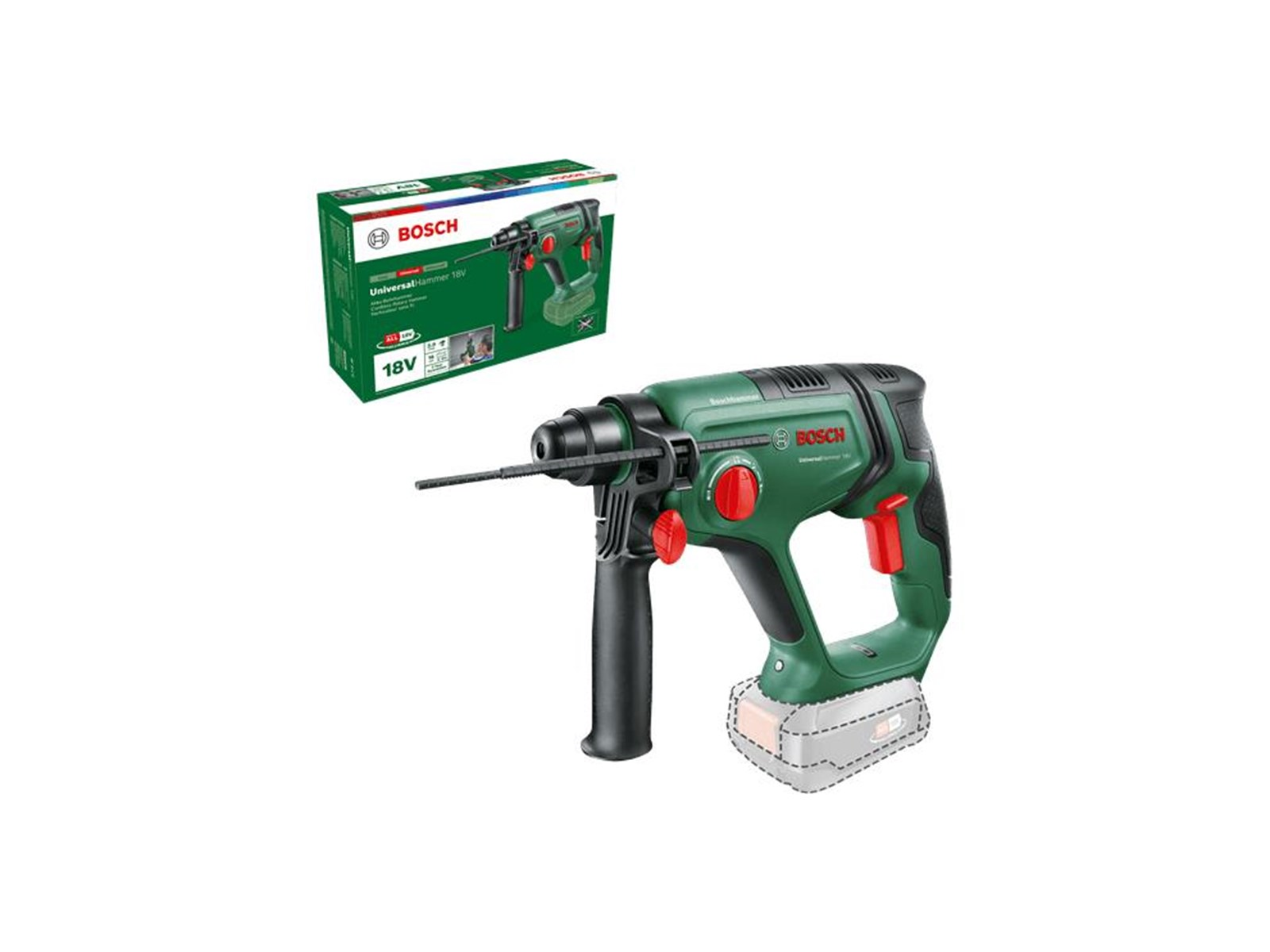 Bosch Universal CORDLESS HAMMER DRILL 18V