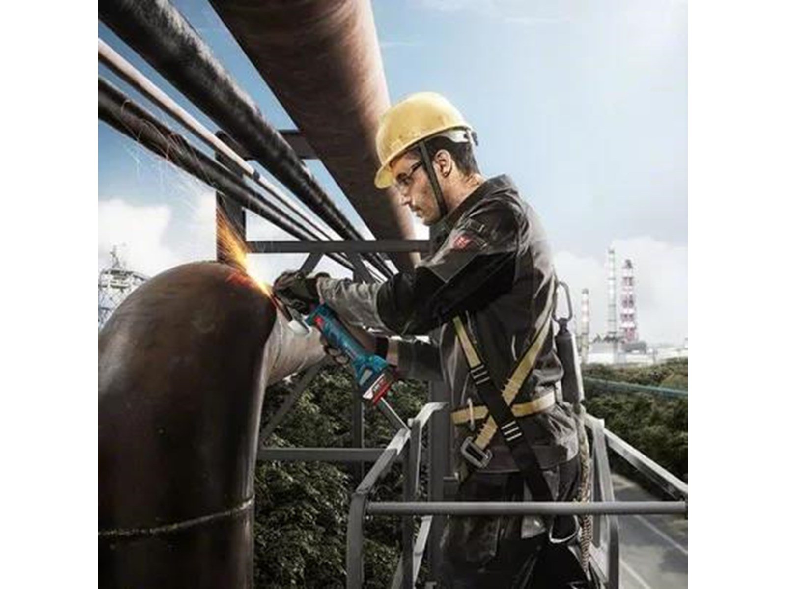 Bosch GWS 180-LI PROFESSIONAL CORDLESS ANGLE GRINDER