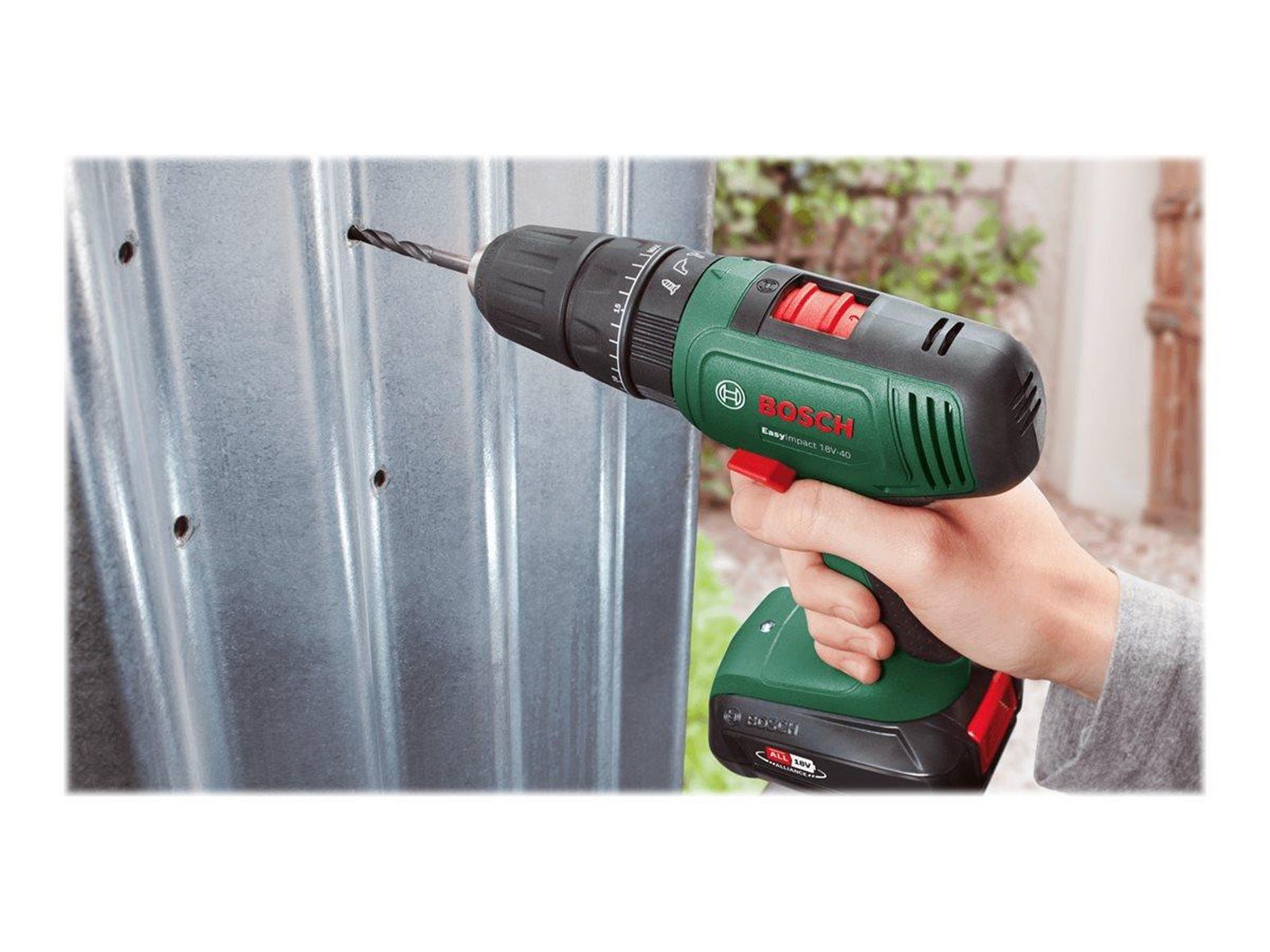Bosch Easy Impact 18V-40 + SystemBox CORDLESS DRILL/DRIVER WITH TWO GEARS