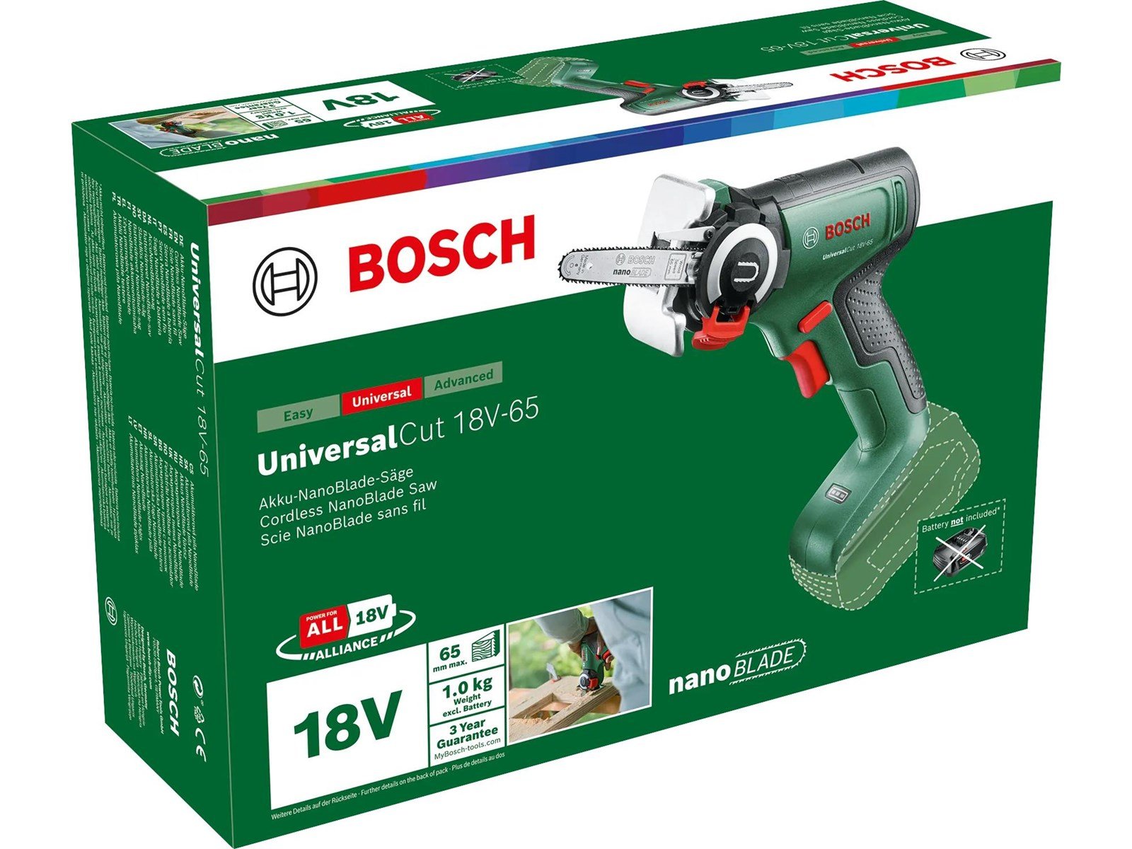 Bosch UniversalCut 18V-65 (SOLO)