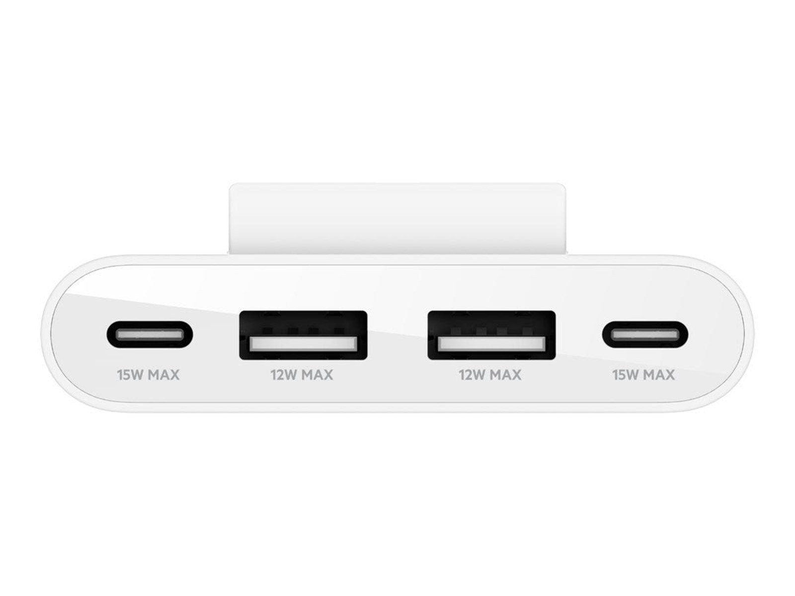 Belkin BoostCharge charging strip - 2 x USB 2 x USB-C