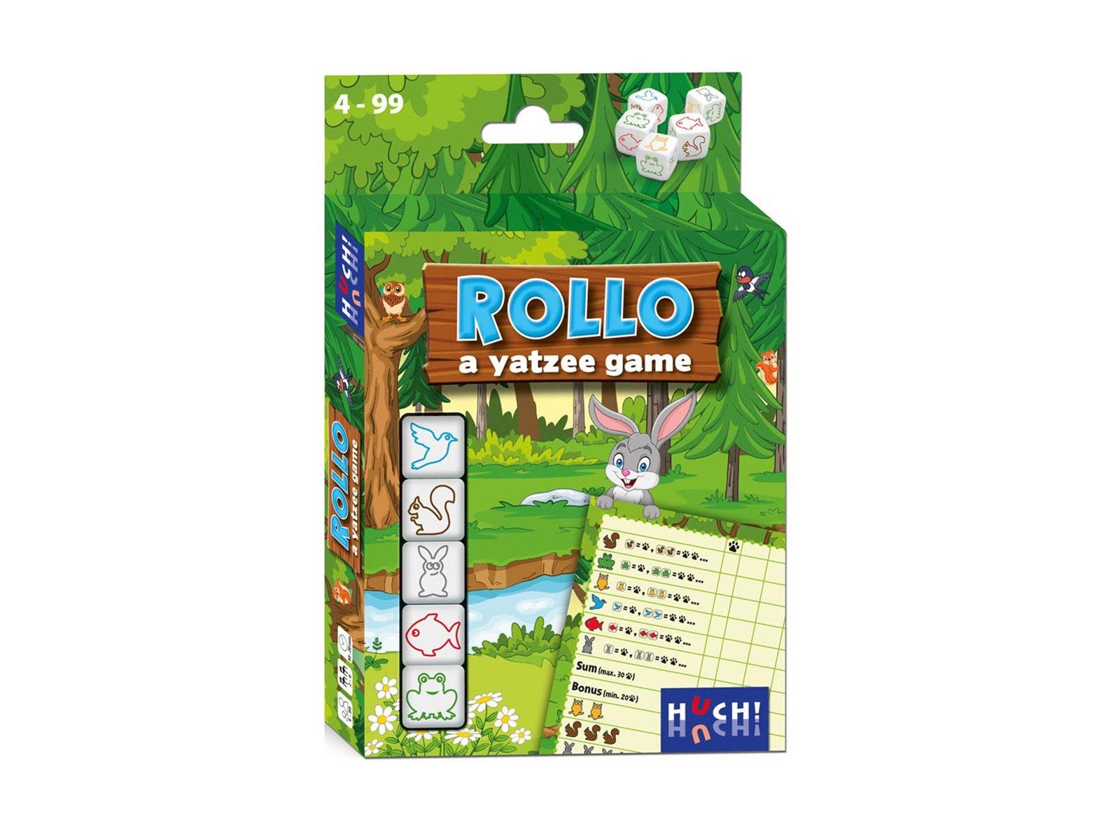 Asmodee Rollo - Yatzee Animals