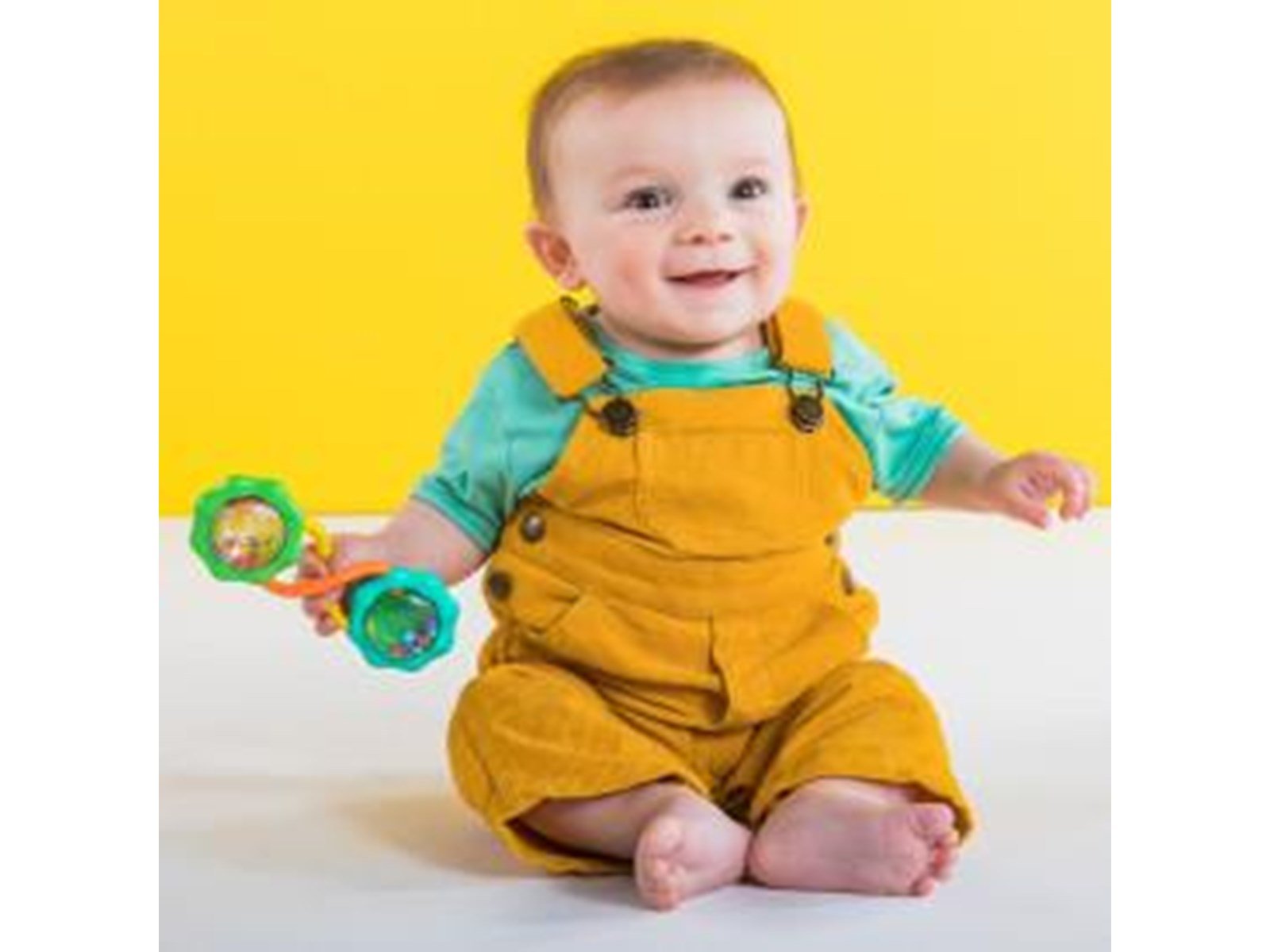 Bright Starts Rattle & Shake Barbell™ green
