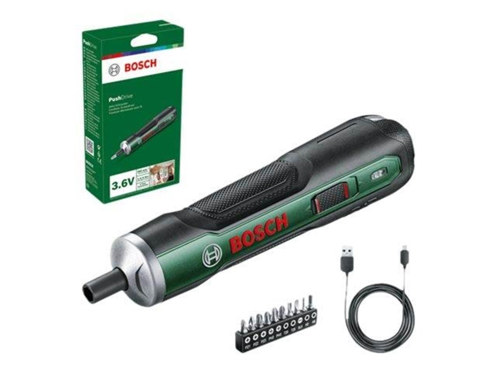 Bosch PushDrive CORDLESS SCREWDRIVER