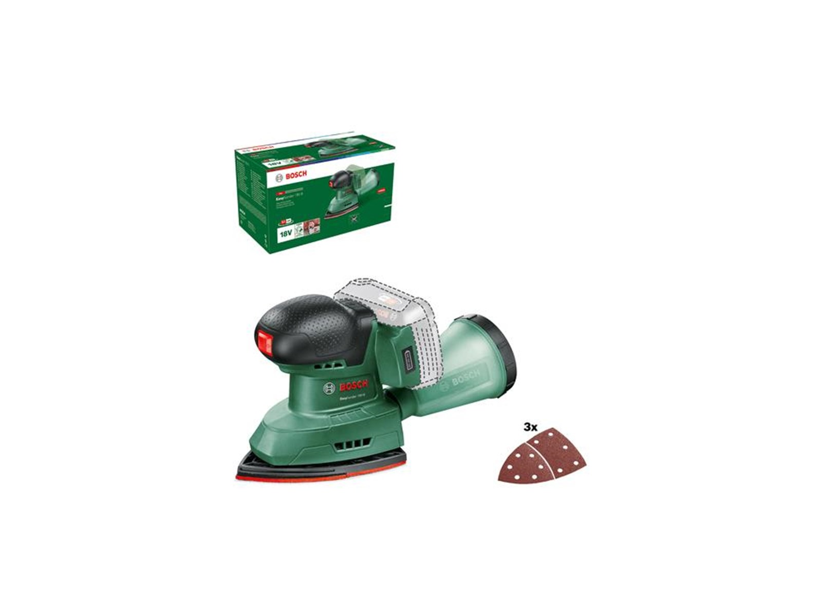 Bosch EasySander 18V-8 (SOLO)