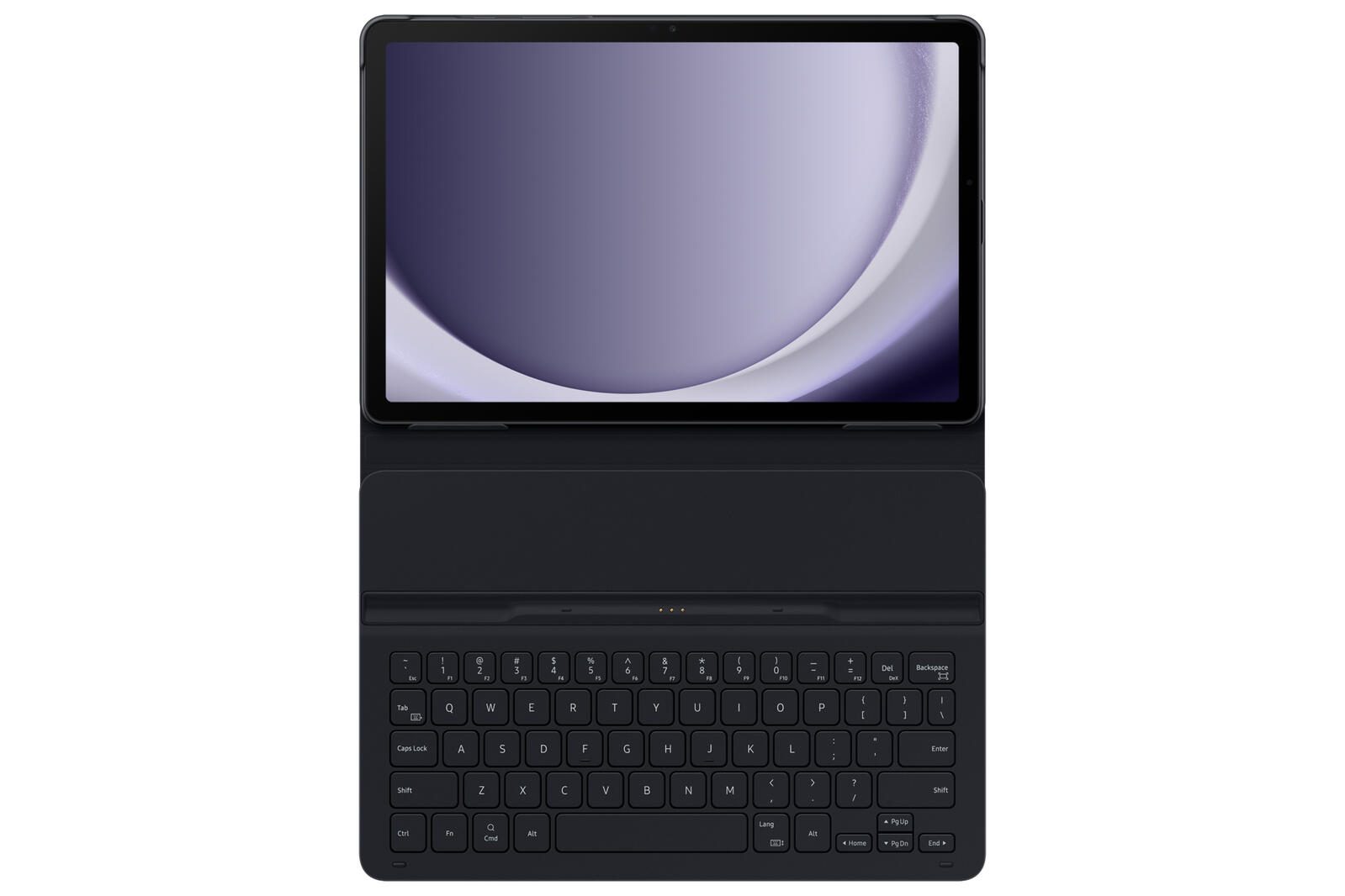 Samsung Book Cover Keyboard für Galaxy Tab A9+, schwarz