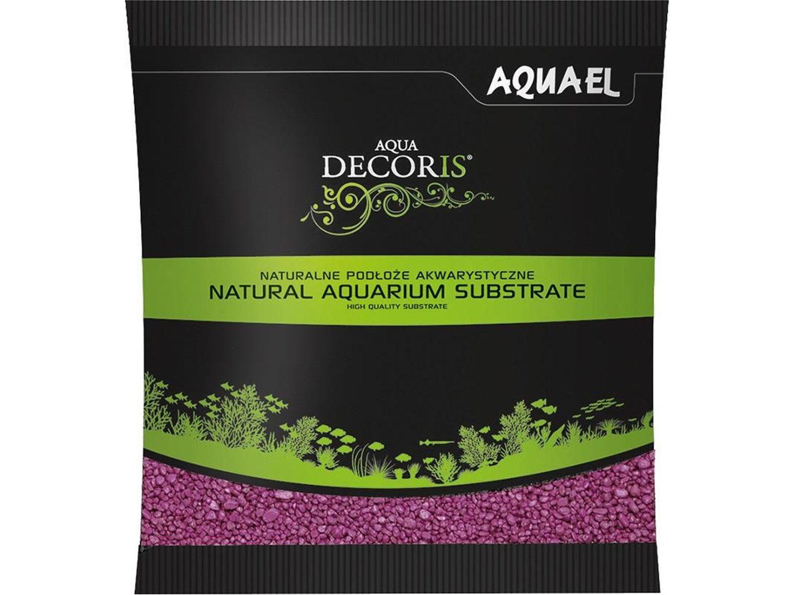 AQUAEL Aquarium gravel Decoris Fuchsia 1kg