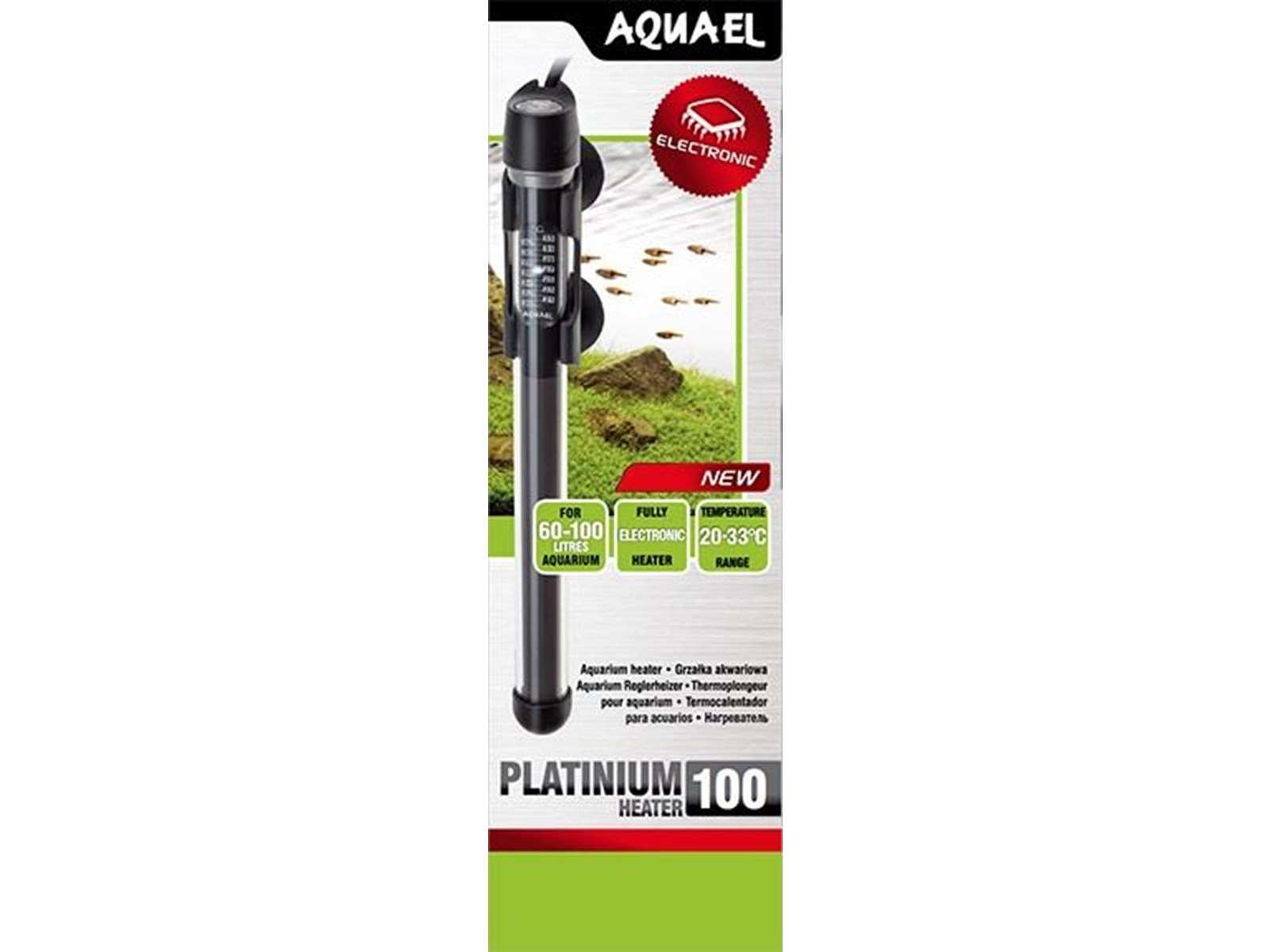 AQUAEL Immersion heater Platinium 100W