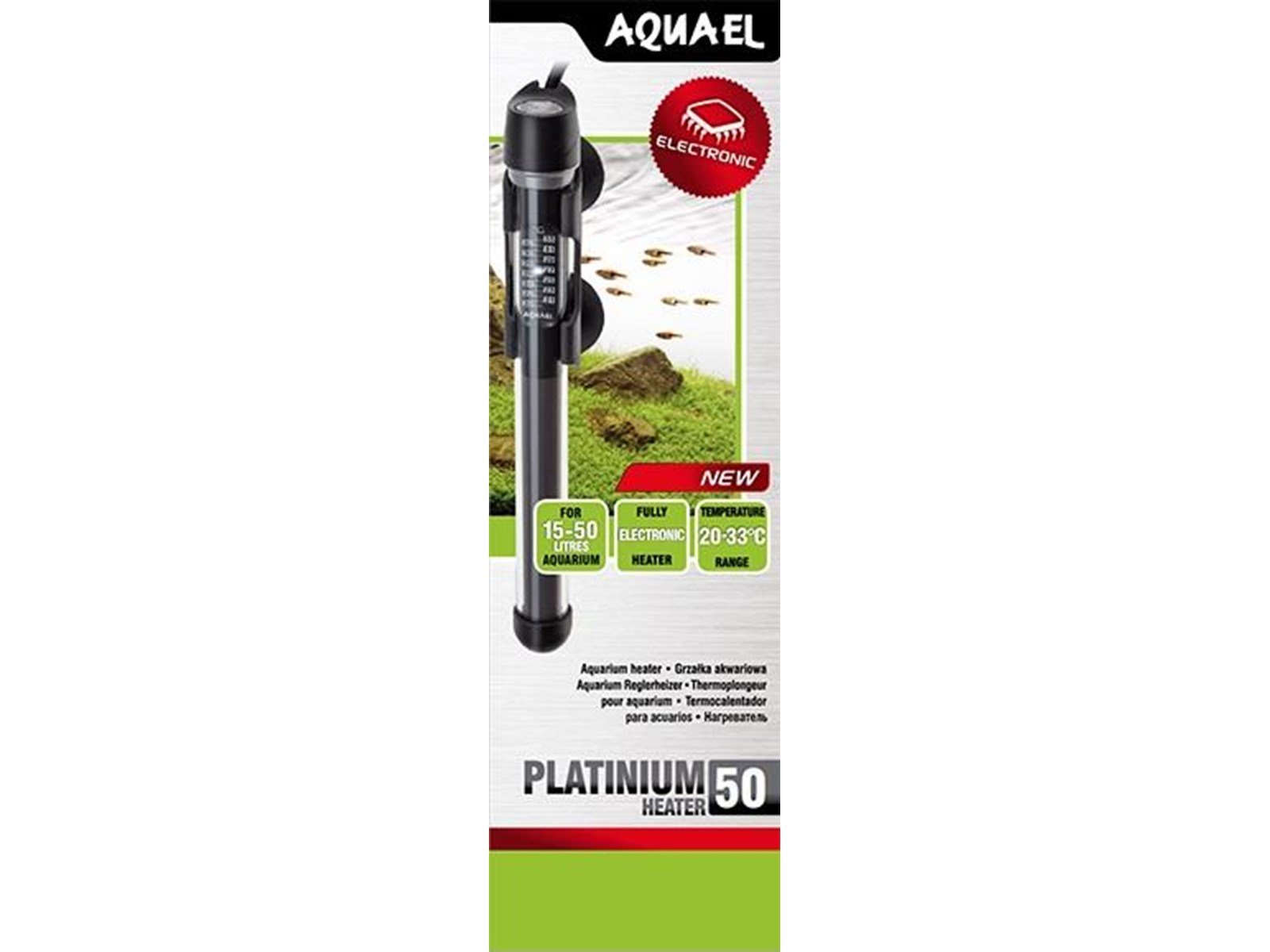 AQUAEL Immersion heater Platinium 50W