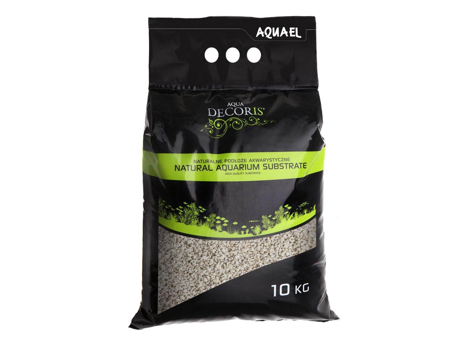 AQUAEL Aqua Decoris Gravel Light gray 10kg