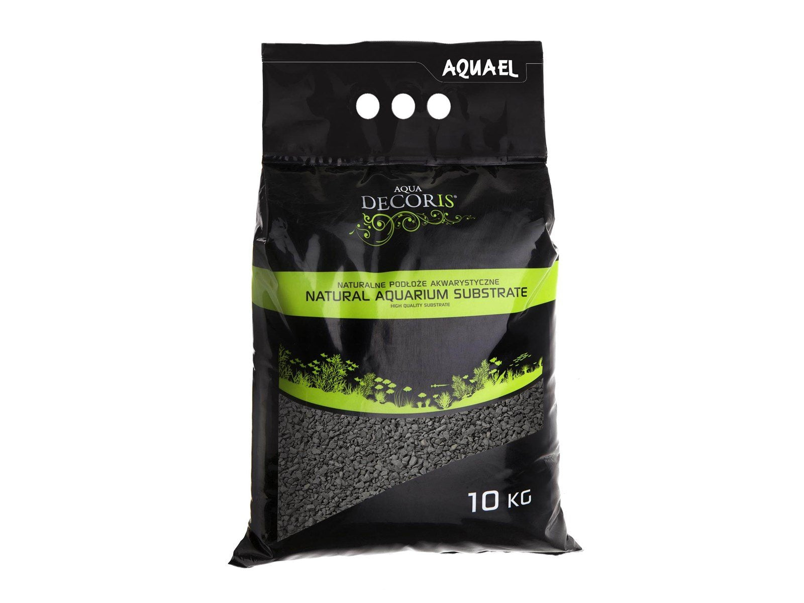 AQUAEL Aqua Decoris Gravel Dark gray 10kg