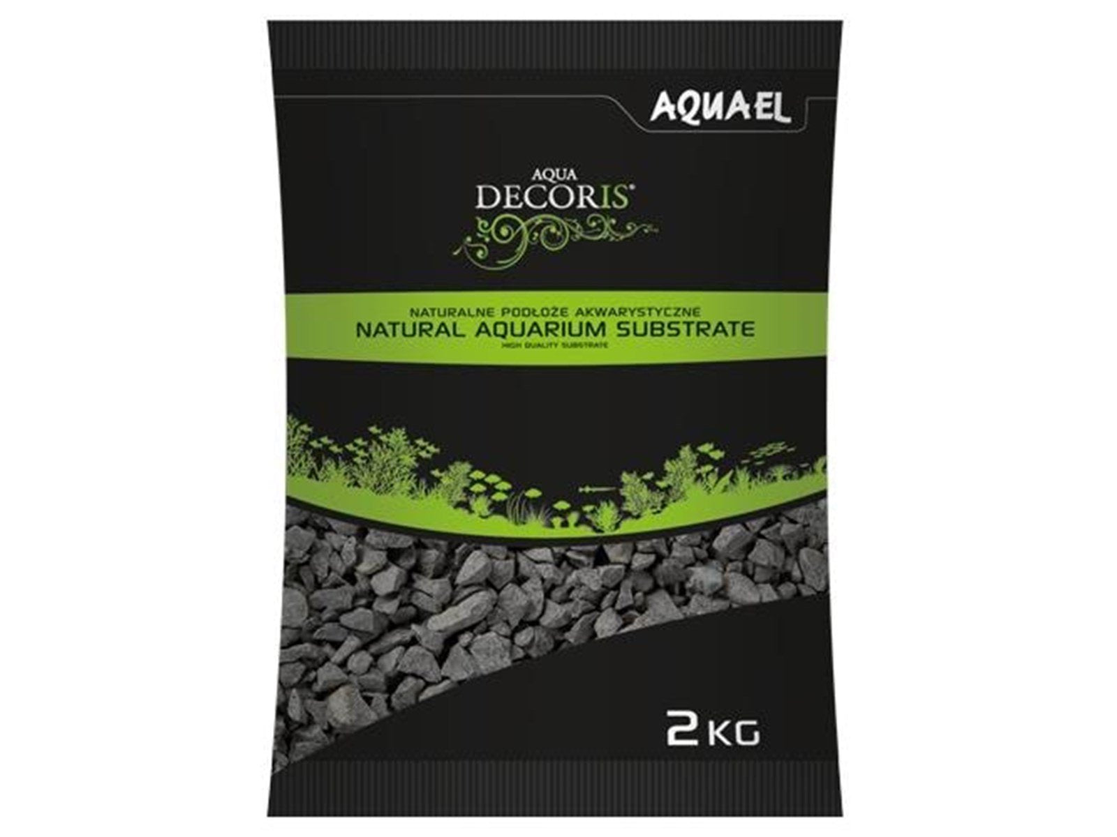 AQUAEL Aqua Decoris Gravel Dark gray 2kg