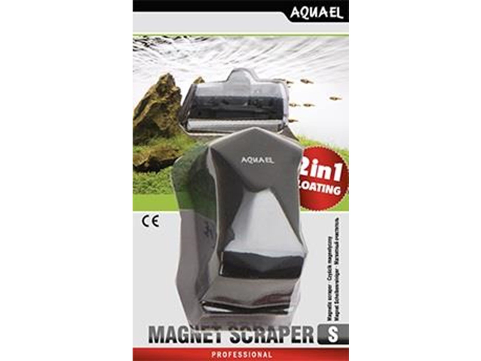 AQUAEL Magnet Scraper S 2in1