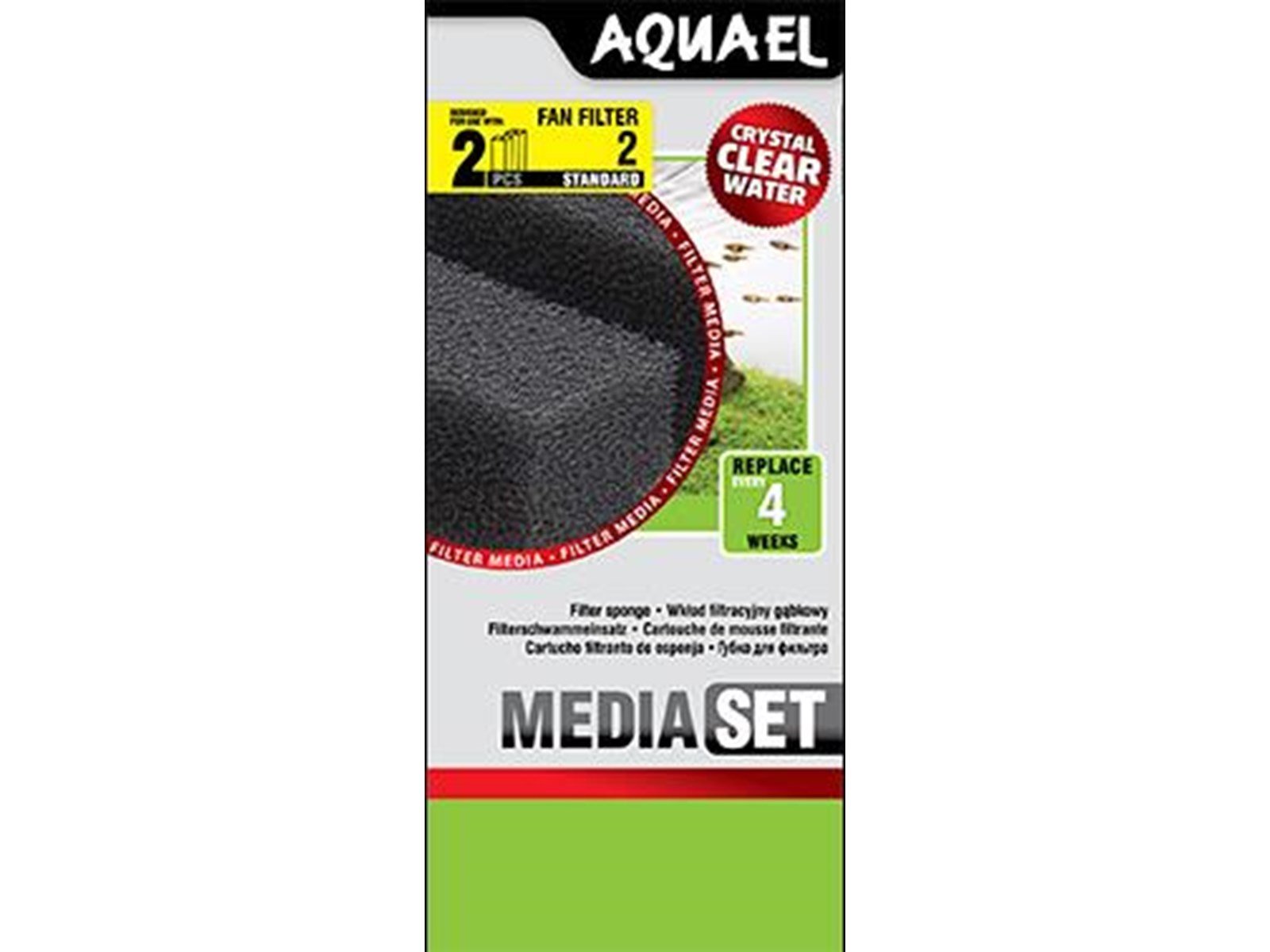 AQUAEL Filter Cartridge Fan 2+ (2-Pack)