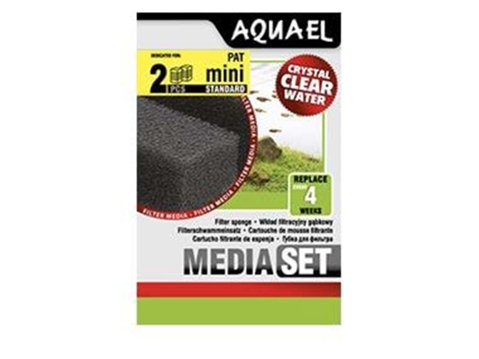 AQUAEL Filter cartridge Pat Mini 2-pack
