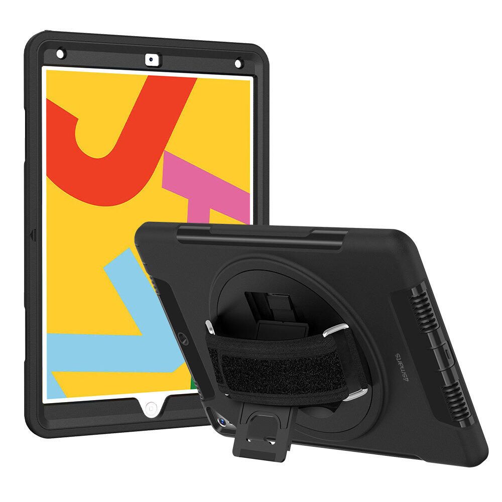 4smarts Rugged Case Grip für Apple iPad (7.Gen./8.Gen./9.Gen.) schwarz