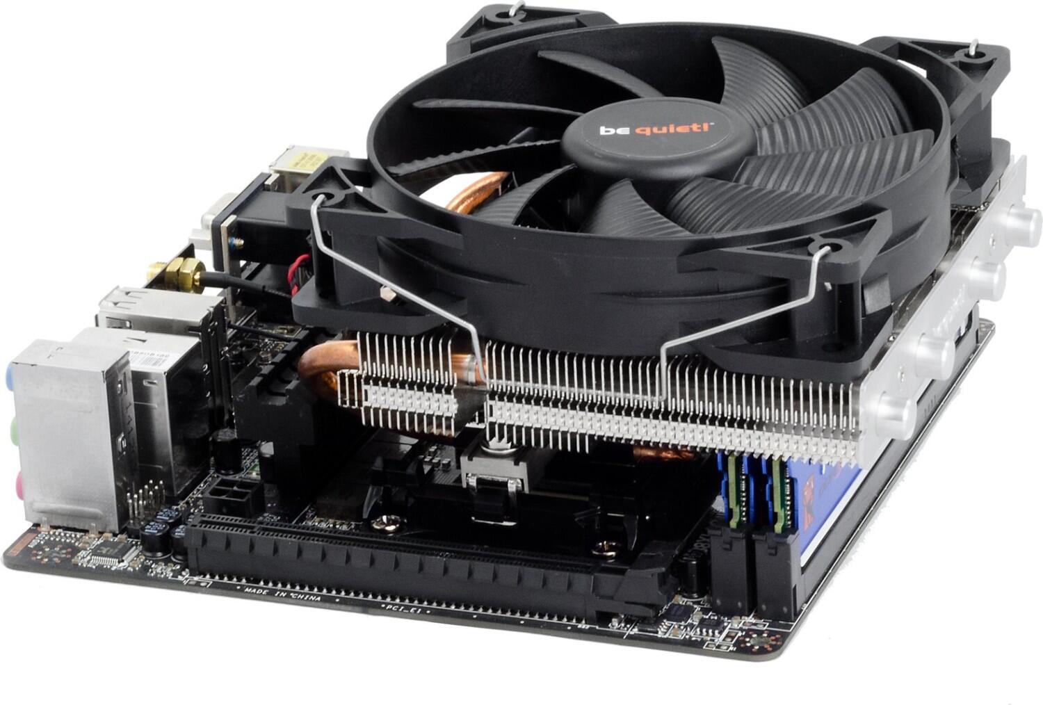 be quiet Luftkühler Shadow Rock LP 120mm 130W TDP silber-schwarz
