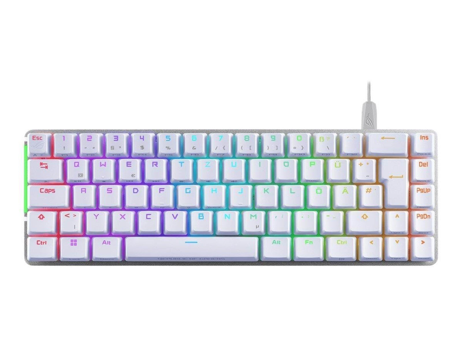 ASUS ROG Falchion Ace - Tastaturen - Deutsch - Weiss