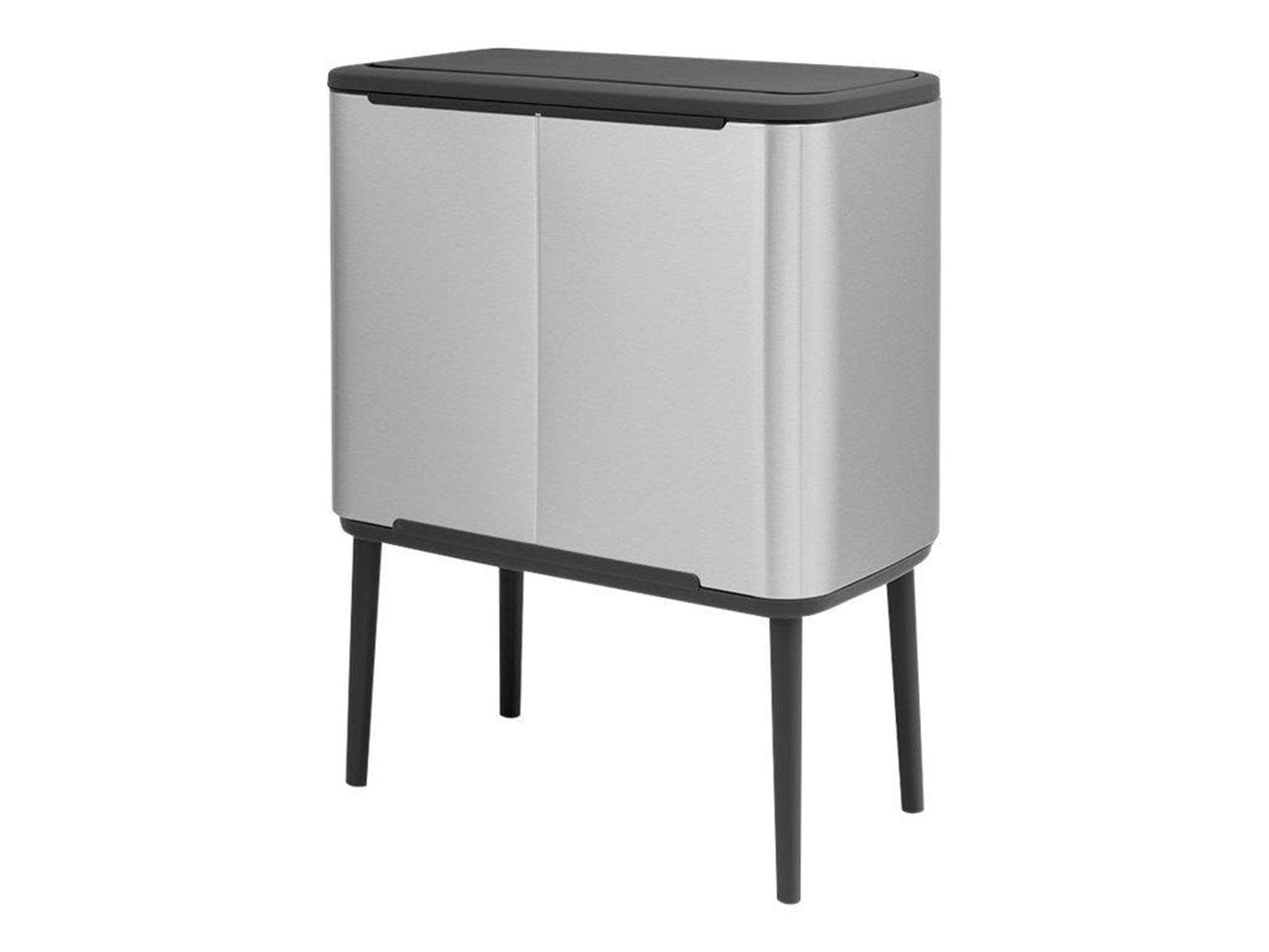 brabantia Bo Touch Bin - rubbish bin - 34 L - matt steel