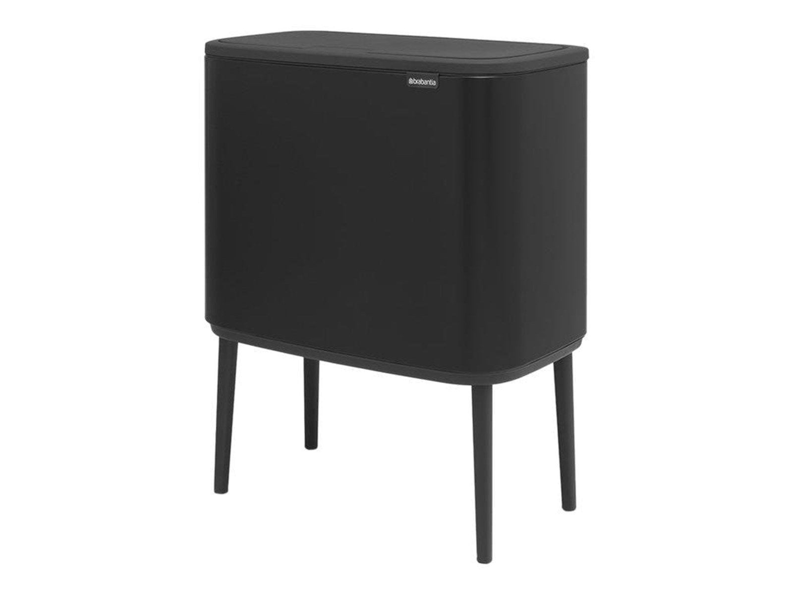 brabantia Bo Touch Bin - rubbish bin - 33 L - matte black