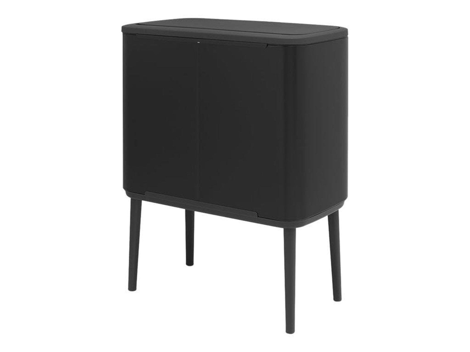 brabantia Bo Touch Bin - rubbish bin - 33 L - matte black