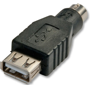 LINDY Adapter USB-Maus an PS/2-Port  USB A F am MD6 M