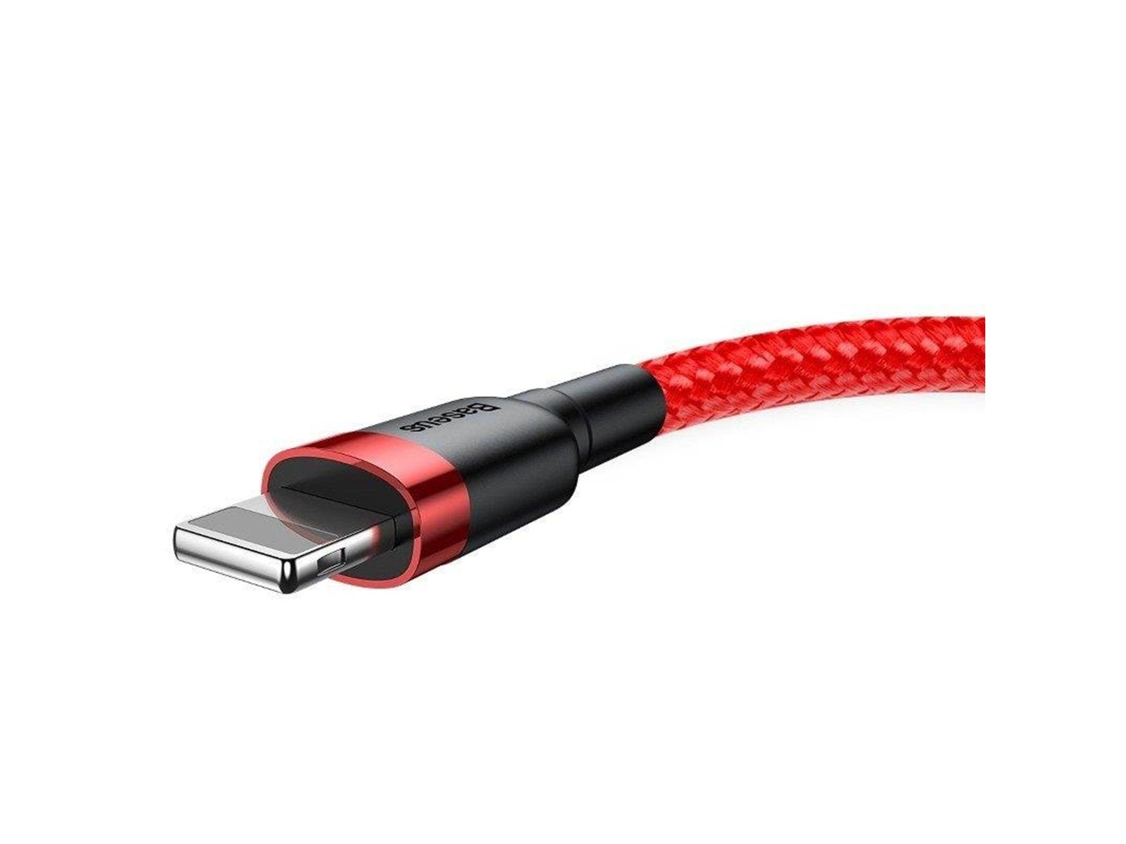 Baseus Cafule USB Lightning Cable 2.4A 0.5m (Red)