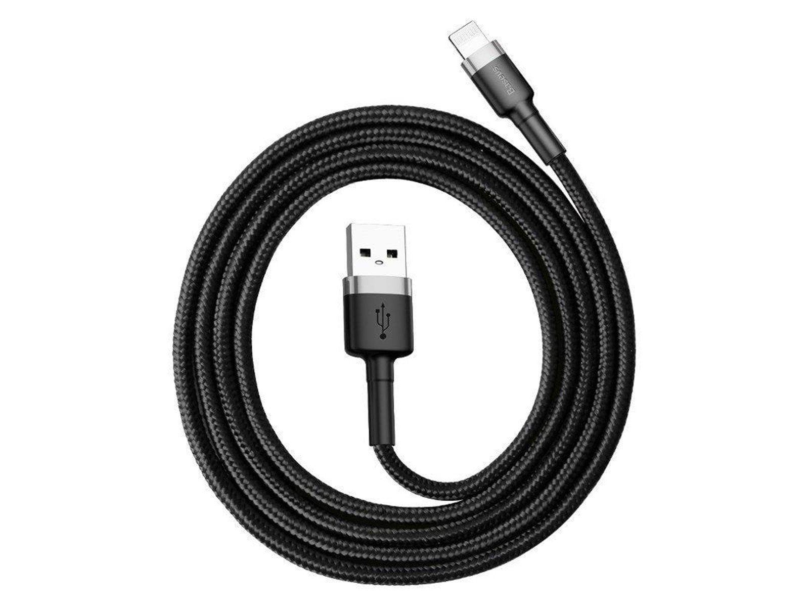 Baseus Cafule USB Lightning Cable 1.5A 2m (Gray+Bl