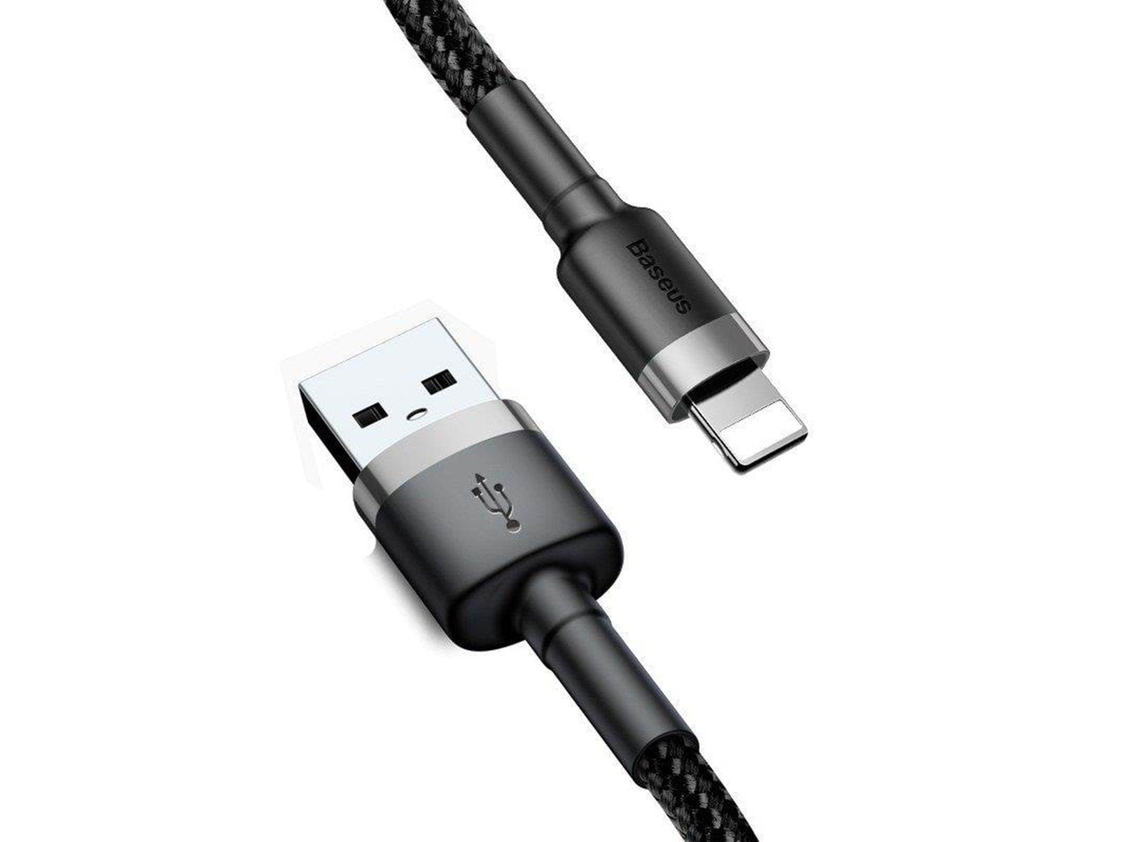 Baseus Cafule USB Lightning Cable 1.5A 2m (Gray+Bl
