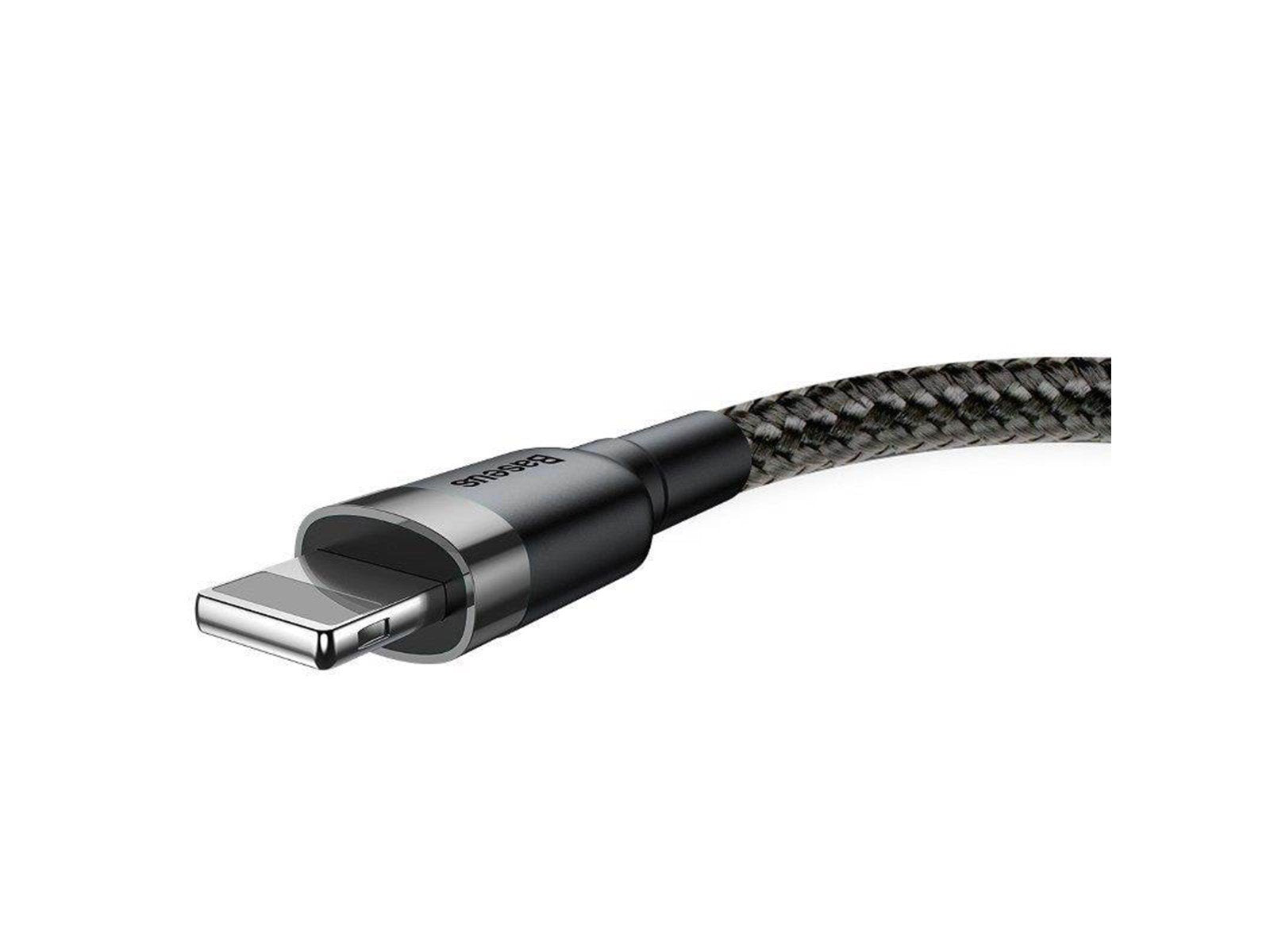 Baseus Cafule USB Lightning Cable 1.5A 2m (Gray+Bl