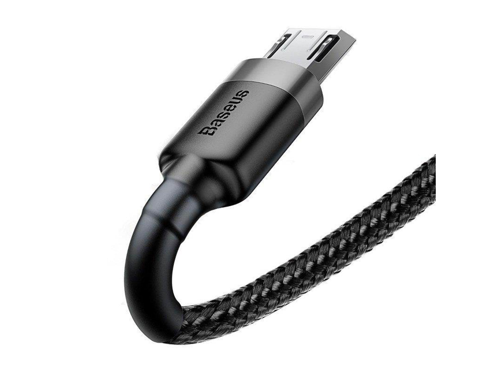 Baseus Cafule Micro USB cable 1.5A 2m (Gray + Black
