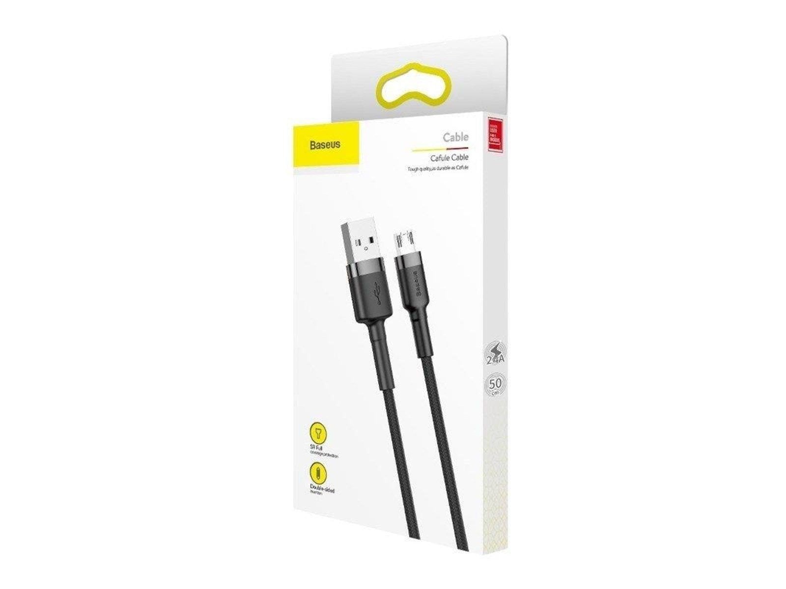 Baseus Cafule Micro USB cable 1.5A 2m (Gray + Black