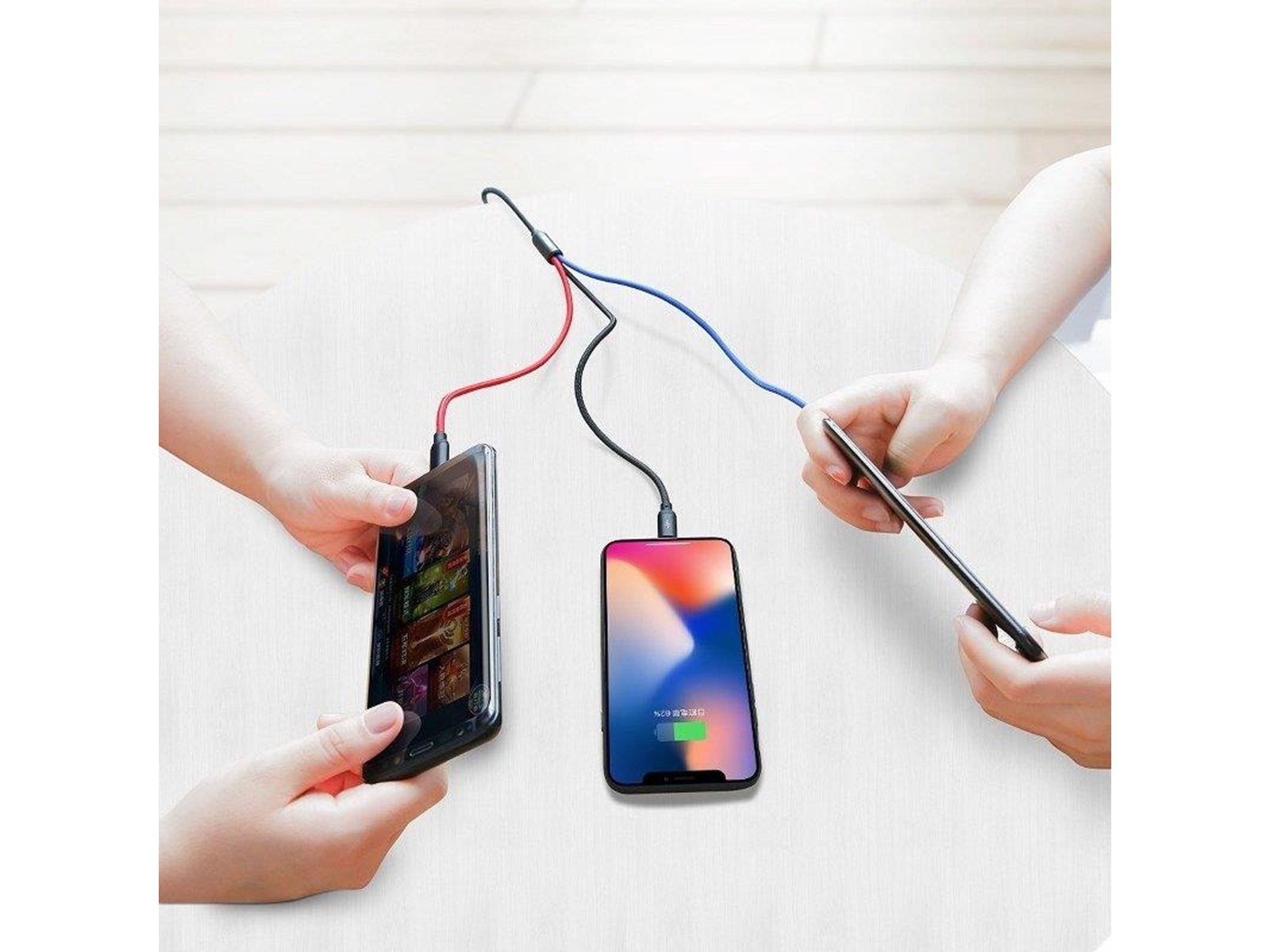 Baseus Rapid USB Cable 3in1 Type C / Lightning / M